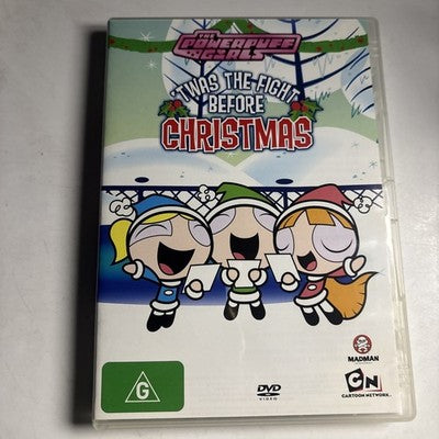 The Powerpuff Girls - Twas the Flight before Christmas (DVD, 2003) Region 4 NEW