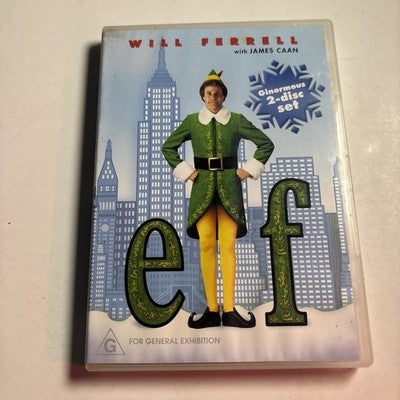 Elf (DVD, 2003) Will Ferrell Region 4