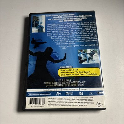 Fury of the Dragon (DVD, 1976) Bruce Lee Region 4