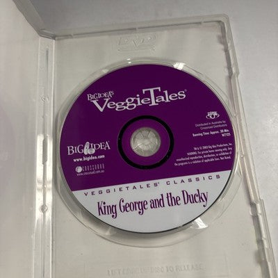 Veggie Tales - King George & The Ducky DVD All Regions