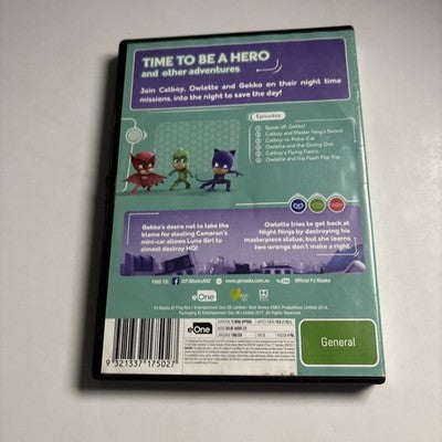 Pj Masks - Time to Be a Hero (DVD, 2017) Region 4