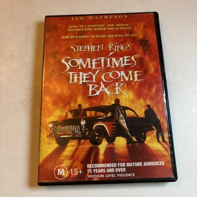 Stephen King's: Sometimes They Come Back (DVD, 1991) Tim Matheson All Regions