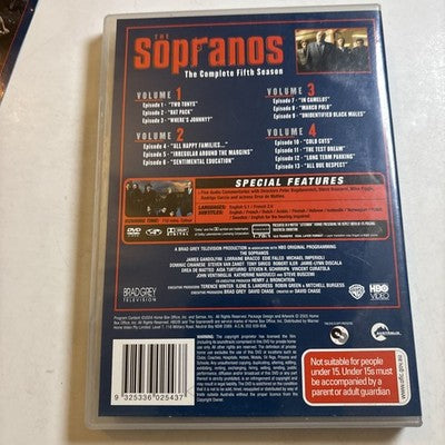 The Sopranos : Season 5 (DVD, 2003) Region 4