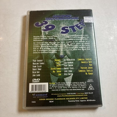 The 39 Steps (DVD, 1935) Alfred Hitchcock All Regions