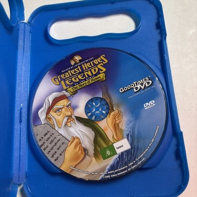 Greatest Heroes & Legends of the Bible - The Story Of Moses (DVD, 2005)
