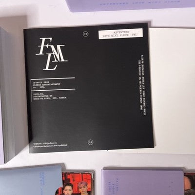 Seventeen – FML (CD, 2023) South Korea PLD0258