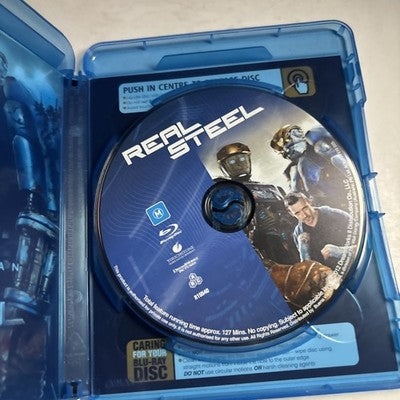 Real Steel (Blu-ray, 2011) Hugh Jackman All Regions