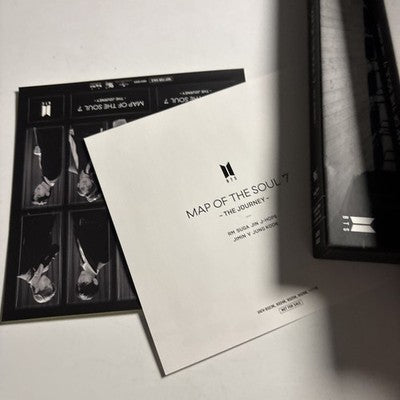 BTS - Map Of The Soul 7 The Journey (Bluray + DVD, 2020) Uicv-9323 Sticker