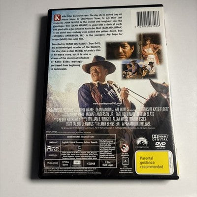 The Sons of Katie Elder (DVD, 1965) John Wayne Region 4 NEW
