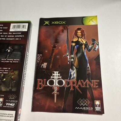 Bloodrayne 2 Xbox Original Manual PAL