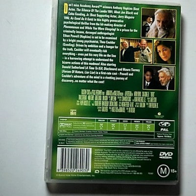 Instinct (DVD, 1999) Cuba Gooding Jr., Anthony Hopkins Region 4