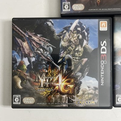 Monster Hunter 4, 4G + XX Nintendo 3DS NTSC-J Japanese Game