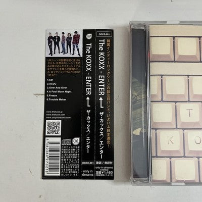 The Koxx – Enter (CD, 2011) Obi Japan Tower Records Exclusive ODCE-001