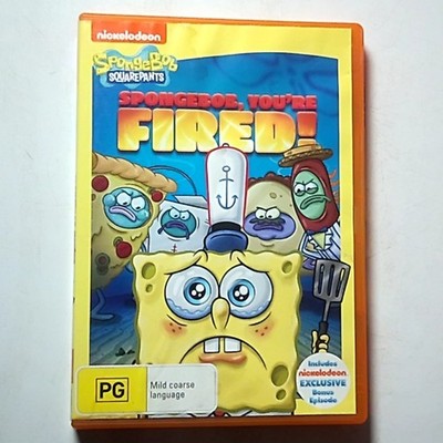 Spongebob Squarepants - Spongebob You're Fired (DVD, 2014) Region 4