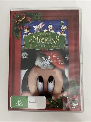 Mickey's Twice Upon a Christmas (DVD, 2004) Disney Region 4