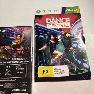 Dance Central Xbox 360 PAL Complete With Manual