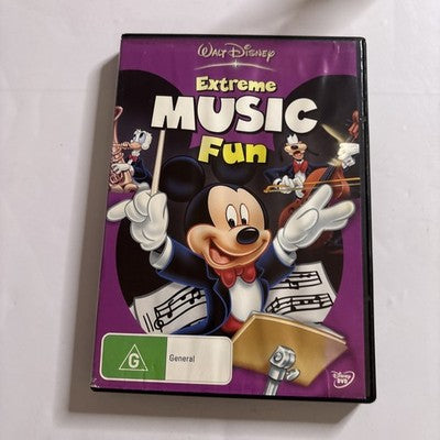 Walt Disney - Extreme Music Fun (DVD, 2005) Region 4