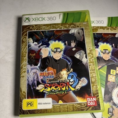Naruto Shippuden Ultimate Ninja Storm 3: Full Burst - Xbox 360 Game - PAL