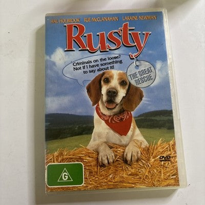 Rusty The Great Rescue (DVD, 1987) Hal Holbrook, Rue McClanahan,  Region 4