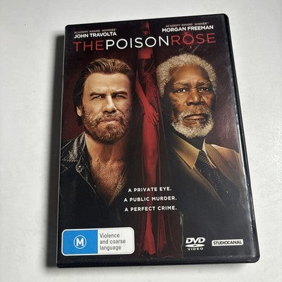 The Poison Rose (DVD, 2019) John Travolta, Morgan Freeman Region 4 NEW