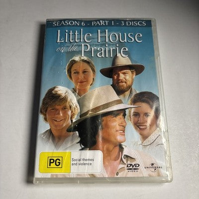 Little House on the Prairie : Season 6 : Part 1 (DVD, 1979) Region 4,2