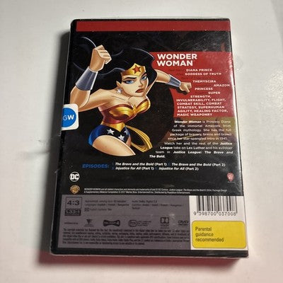 DC Super-Heroes: Wonder Woman (DVD, 2017) Region 4 *New Sealed*