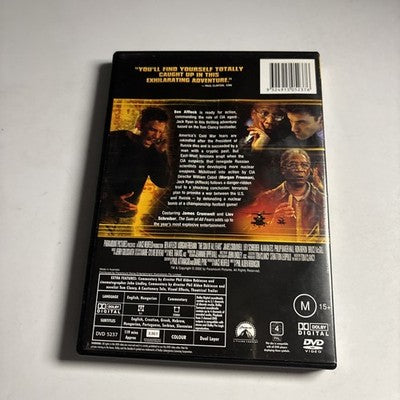 The Sum of All Fears (DVD, 2001) Ben Affleck, Morgan Freeman Region 4 NEW