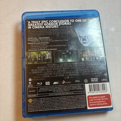 It - Chapter Two (Blu-ray, 2019) James McAvoy, Jessica Chastain, Region B