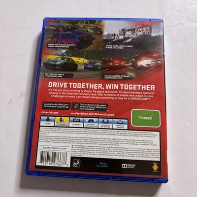 Driveclub Playstation 4 PS4
