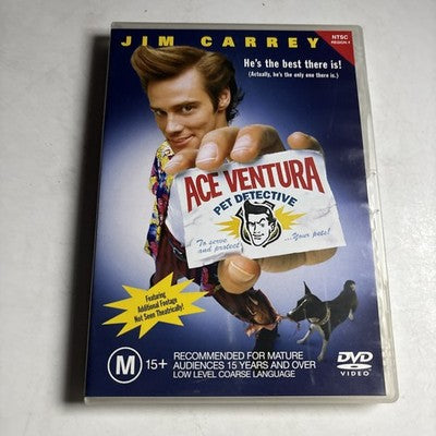 Ace Ventura - Pet Detective (DVD, 1994) Jim Carrey Region 4