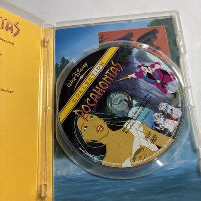 Pocahontas (DVD, 1995) Billy Connolly, Christian Bale, Mel Gibson Disney Region4