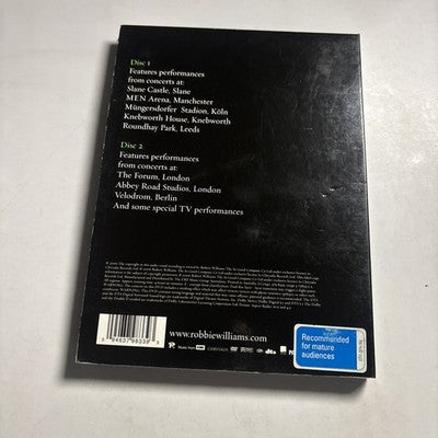 Robbie Williams - And Through It All-Live 1997-2006 (DVD) Region 4,2