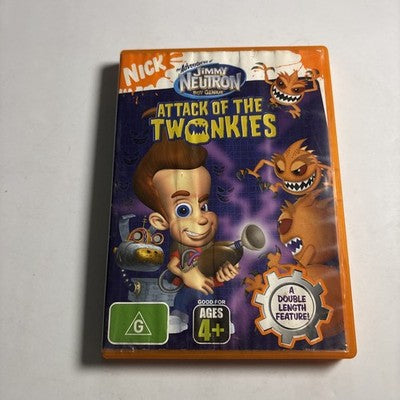 Jimmy Neutron - Attack of the Twonkies (DVD, 2005) Region 4