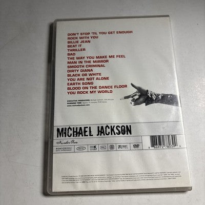 Michael Jackson - #1's (Number One's) (DVD, 2003) All Regions