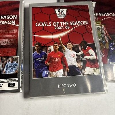 Premier League Season Review - Goals of the Season 07/08 (DVD, 2008) Region 4