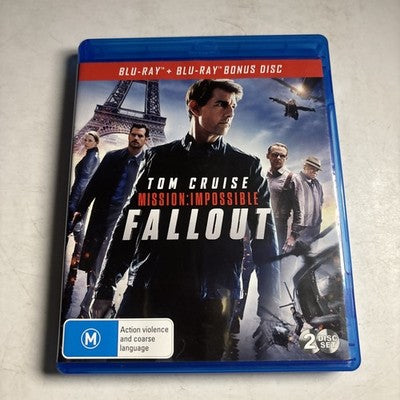 Mission Impossible - Fallout | Bonus Disc (Blu-ray, 2018) Tom Cruise Region B