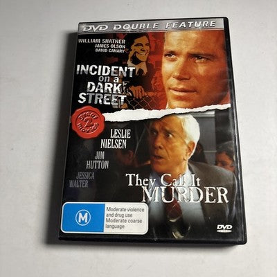 Incident On A Dark Street / They Call It Murder DVD William Shatner All Regions