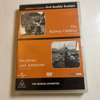 The Railway Children / Swallows And Amazons (DVD, 1970) Region 4 NEW