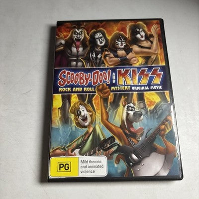Scooby Doo! and Kiss - Rock and Roll Mystery (DVD, 2015) Region 4