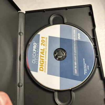 QuickPro Camera Guides - Digital 201 Everyday Lighting & Exposure (DVD, 2007)