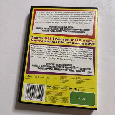 An American Tail:  The Treasure Of Manhattan Island / Mystery Of The Night DVD