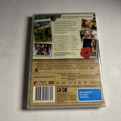 The Descendants (DVD, 2011) George Clooney Region 4 *New Sealed*