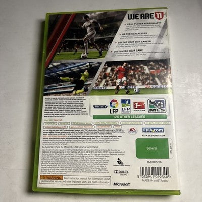 FIFA 11 Xbox 360 Game PAL