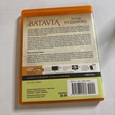 Batavia by Peter FitzSimons (2014, CD MP3, Unabridged edition)