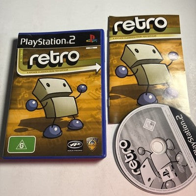 Retro Sony Playstation 2 PS2 Manual PAL
