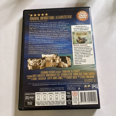 From Here to Eternity (DVD, 1953) Frank Sinatra, Burt Lancaster Region 4