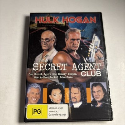 The Secret Agent Club (DVD, 1996) Hulk Hogan Region 4 *New Sealed*