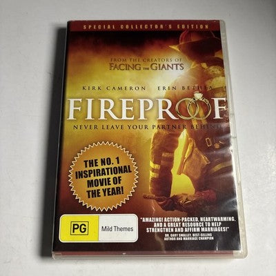 Fireproof (DVD, 2008) Kirk Cameron All Regions