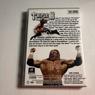 WWE: Triple H - The Game (DVD, 2002) All Regions