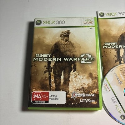 Call of Duty : Modern Warfare 2 - Xbox 360 Game in Case w/ Manual PAL